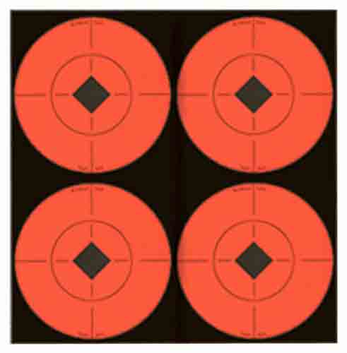 B/C TARGET SPOTS 3" TARGET 40 TARGETS ORANGE - for sale