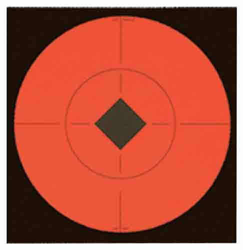 B/C TARGET SPOTS 6" TARGET 10 TARGETS ORANGE - for sale