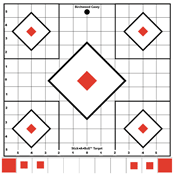 B/C TARGET STICK-A-BULL 12" SIGHT-IN 5 TARGETS - for sale