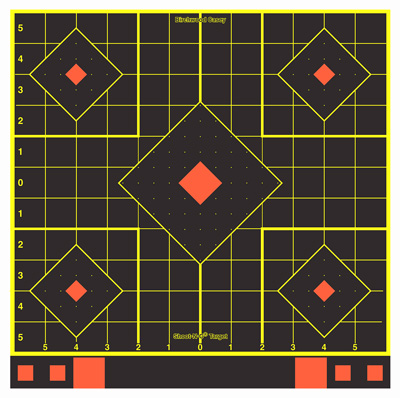 B/C TARGET SHOOT-N-C 12" SIGHT-IN TARGET 5-PK - for sale