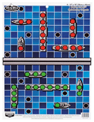 B/C TARGET PREGAME 12"X18" BATTLE AT SEA 8 TARGETS - for sale