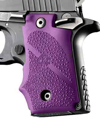 hogue - 38006 - SIG P238 RUBBER GRIP W/FG PURPLE for sale