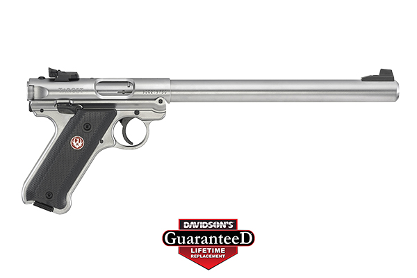 RUGER MARK IV TARGET 22LR 10" BULL AS SS SYNTHETIC - for sale