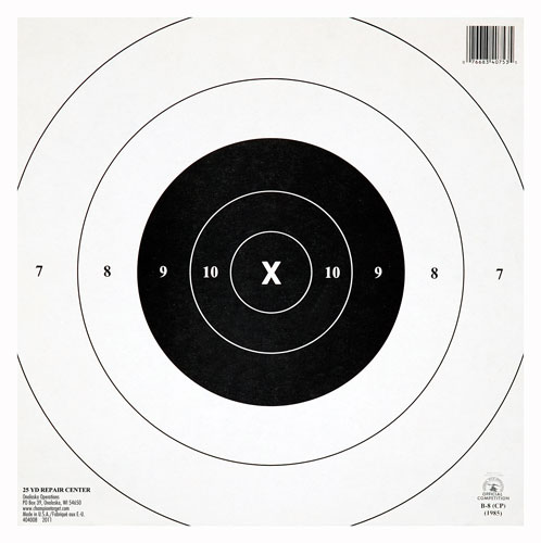 champion - 40753 - NRA GB-8 25YD TIMED/RF TARGET 12PK for sale