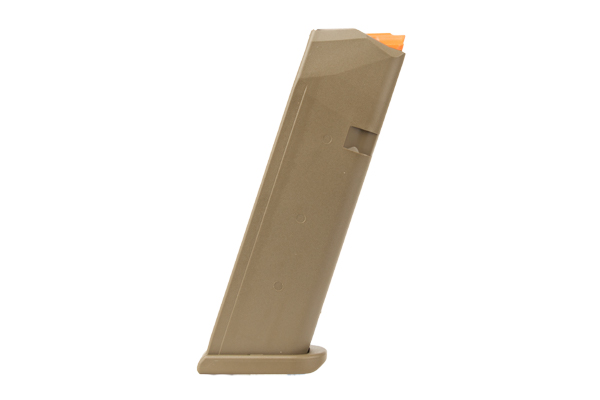 GLOCK MAGAZINE 9MM 17RD G19X G17 COYOTE PACKAGED - for sale