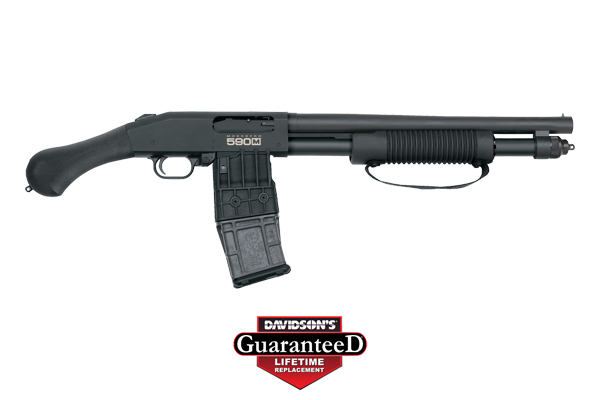 MOSSBERG 590M SHOCKWAVE 12GA 15" 10RD 2.75" BLUED/SYN - for sale