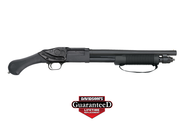 MOSSBERG 590 SHOCKWAVE 12GA 3" W/ CTC LASER SADDLE BLUED - for sale