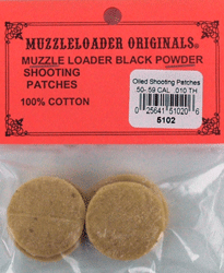 M-LOADER ORIGINAL OILED PATCH .50-.59 .010 100PK - for sale