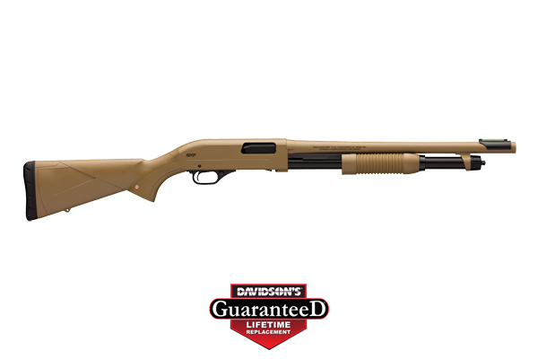 WINCHESTER SXP DEFENDER 12GA 3" 18" FDE/SYN SMOOTH BORE - for sale