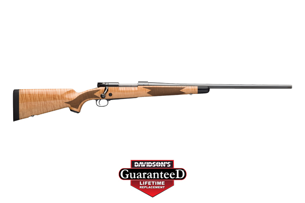 WINCHESTER MODEL 70 SUPER GRADE MAPLE 6.5CM 22" BLUED* - for sale