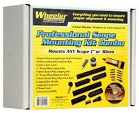 wheeler - Scope Mount Kit - SCOPE MOUNTING KIT COMBO - 1IN/30MM for sale
