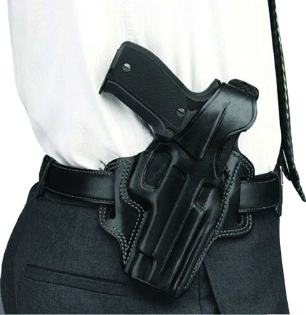 GALCO FLETCH HIGH RIDE BELT HOLSTER RH LEATHER L FRM 4"< - for sale