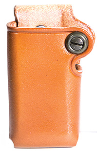 GALCO SINGLE MAG POUCH LEATHER 9/40 DOUBLE STACK METAL MAG< - for sale
