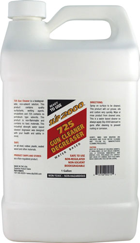 SLIP 2000 1-GALLON 725 GUN CLEANER AND DEGREASER - for sale