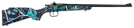 CRICKETT RIFLE G2 .22LR MUDDY GIRL SERENITY BLUED - for sale