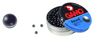 GAMO 177 LEAD ROUNDBALL BB'S 8.2 GRAINS 250PK TIN - for sale