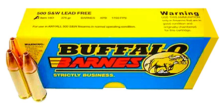 Buffalo Bore - Buffalo-Barnes - 500 S&W Mag for sale