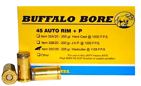 Buffalo Bore - Pistol - 45 Auto Rim for sale