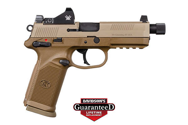 FN FNX-45 TACTICAL DA/SA MS 45ACP FDE NIGHT SIGHT W/OPTIC< - for sale