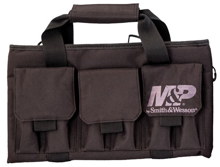 S&W M&P PRO TAC SINGLE HANDGUN CASE 14.5"X8"X3" W/MAG STORAGE - for sale