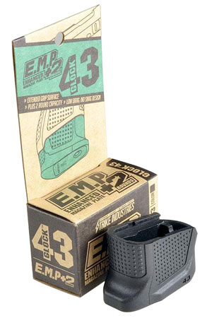 STRIKE MAG PLATE FOR GLOCK 43 BLK - for sale