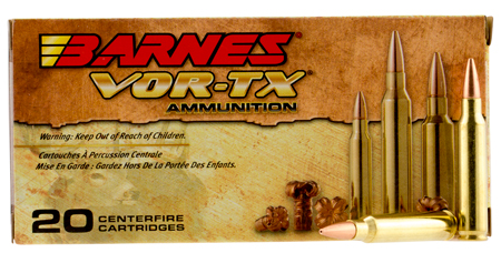 BARNES VOR-TX 5.56X45 62GR TSX BT 20RD 10BX/CS - for sale