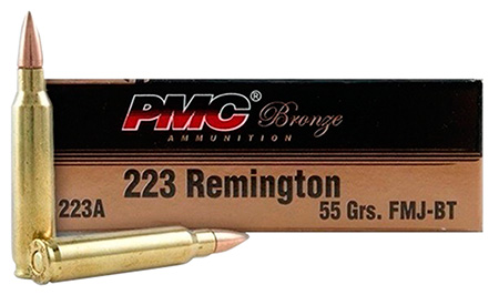 PMC AMMO .223 REMINGTON 55GR. BT FMJ 200 ROUND BATTLE PACK - for sale
