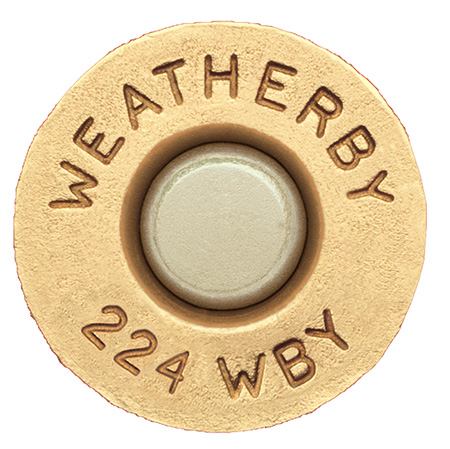 Weatherby - Unprimed Brass - 224 Weatherby Mag for sale