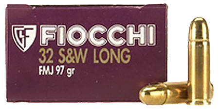 FIOCCHI AMO 32 S&W LONG 97GR FMJ 50-RD ( 20 BOXES PER CASE ) - for sale