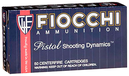 FIOCCHI 38 S&W SHORT 145GR FMJ 50RD 20BX/CS - for sale