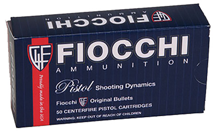 FIOCCHI 9MM LUGER 124GR JHP 50RD 20BX/CS - for sale