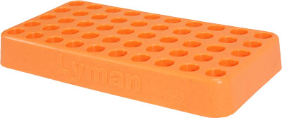 LYMAN CUSTOM LOADING BLOCK .388" HOLE DIAMETER 50 CASES - for sale