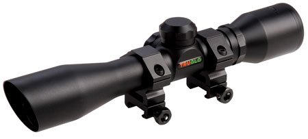 TRUGLO CROSSBOW SCOPE 4X32 BLACK WITH RINGS - for sale