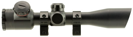 TRUGLO CROSSBOW SCOPE 4X32 BLACK WITH RINGS ILLMNTD RETCL - for sale