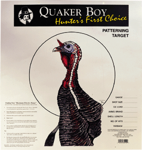 QUAKER BOY PAPER TARGET TURKEY 20" X 20" 100-PACK - for sale