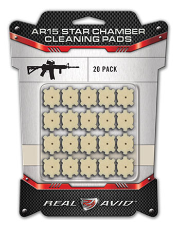 REAL AVID AR15 STAR CHAMBER CLEANING PADS 20 PACK - for sale