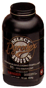 HODGDON PYRODEX POWDER SELECT 1-LB CAN ( 10 PER CASE ) - for sale