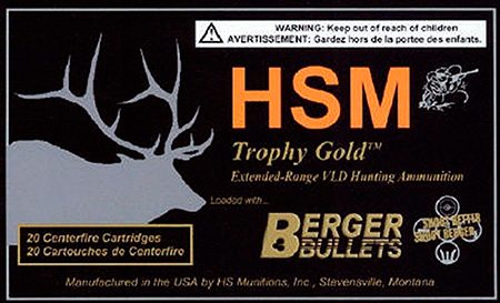 HSM - Trophy Gold - 338 Winchester Magnum for sale