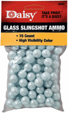 daisy products - 998383506 - 1/2IN GLASS SLINGSHOT AMMO 75/CT for sale