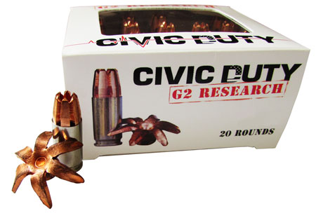 G2R CIVIC DUTY 45ACP 164GR 20/500 - for sale