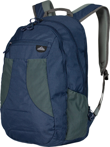 RED ROCK RIO BACKPACK 22 LITER LAPTOP FRIENDLY NAVY/GRAY - for sale