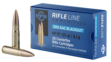 PPU 300 AAC HPBT 125GR 20RD 50BX/CS - for sale