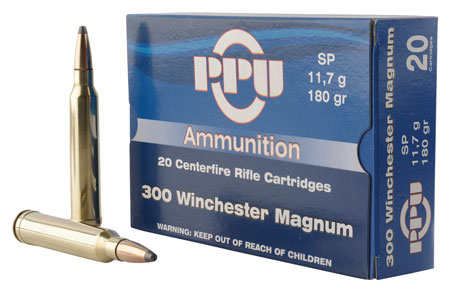 PPU 300 WIN MAG 180GR SP 20/200 - for sale