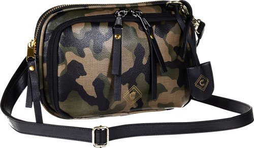 ALLEN GIRLS W/ GUNS CONCEAL CARRY PURSE CLUTCH CAMO - for sale