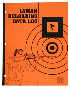 LYMAN RELOADER'S LOG BOOK 50 PAGES - for sale