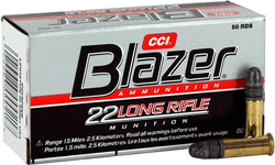 CCI|BLAZER - Blazer - .22LR - RIMFIRE 22LR 40GR LRN 50RD/BX for sale