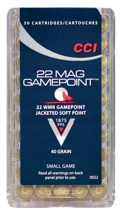 CCI|BLAZER - Gamepoint - .22 Mag for sale