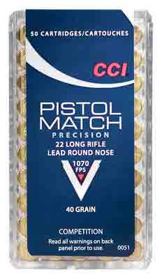 CCI|BLAZER - Pistol Match - .22LR for sale