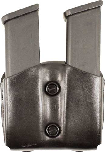 DESANTIS DOUBLE MAG POUCH OWB LEATHER SIG P365 BLACK - for sale