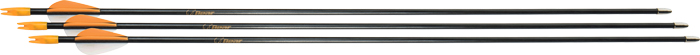 BEAR ARCHERY YOUTH SAFETYGLASS ARROWS 28" 3PK - for sale